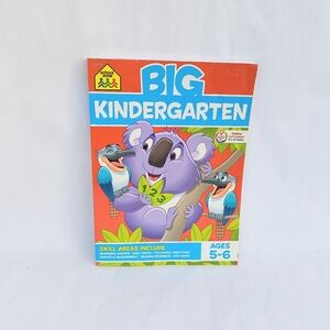 BIG KINDERGARTEN | Grade School Learning Activity Workbook Ages 5-6 New
